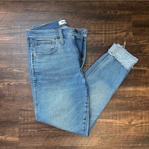 Madewell 10" High-Rise Skinny Jeans - Size 29